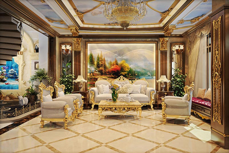 PHONG CÁCH THIẾT KẾ NỘI THẤT LUXURY