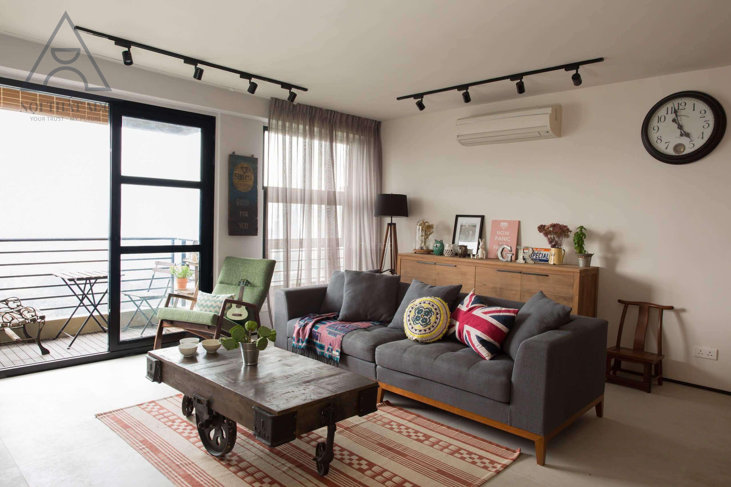 Phong cách thiết kế nội thất Retro