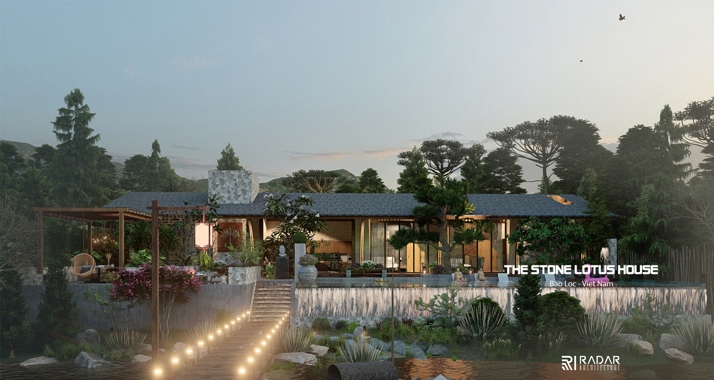 THE STONE LOTUS HOUSE